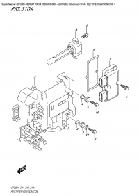 310A  -  Rectifier/ignition  Coil (310A -  /  )