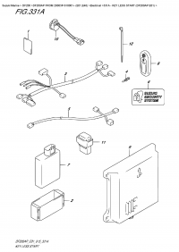 331A  -  Key Less  Start  (Df200Ap  E01) (331A -  Less Start (Df200Ap E01))