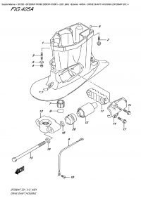 405A  -  Drive Shaft Housing  (Df200Ap  E01) (405A -    (Df200Ap E01))