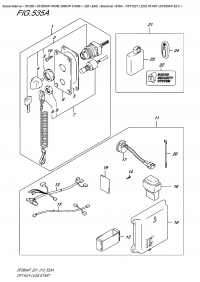 535A  -  Opt:key Less  Start  (Df200Ap  E01) (535A - :  Less Start (Df200Ap E01))