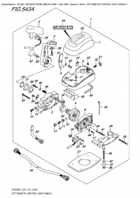 543A  -  Opt:remote  Control  Assy  Single (543A -    , )