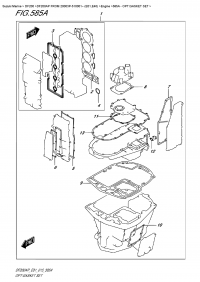 585A  -  Opt:gasket  Set (585A - :  )