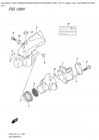 126H  -  Inlet  Manifold  (Df20A  P01) (126H -   (Df20A P01))