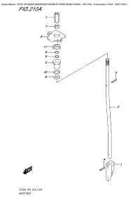 210A - Shift  Rod (210A -  )