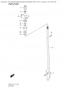 210A - Shift  Rod (210A -  )