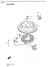 303B  -  Magneto  (Electric  Starter) (303B -  ())