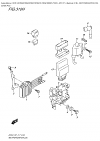 310H - Rectifier/ignition  Coil  (Df20A  P01) (310H -  /   (Df20A P01))