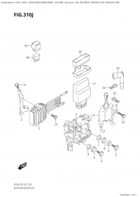 310J  -  Rectifier / Ignition Coil (Df20A:p01:020) (310J -  /   (Df20A: p01: 020))