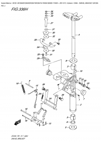 336H - Swivel Bracket  (Df20A  P01) (336H -   (Df20A P01))