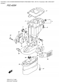 405A - Drive  Shaft  Housing (405A -   )