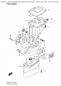 405A - Drive Shaft  Housing (405A -   )