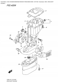 405A - Drive  Shaft  Housing (405A -   )