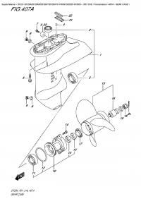 407A  -  Gear  Case (407A -   )