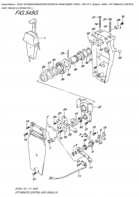 545G  -  Opt:remote  Control  Assy  Single  (2)  (Df20A  P01) (545G -    ,  (2) (Df20A P01))