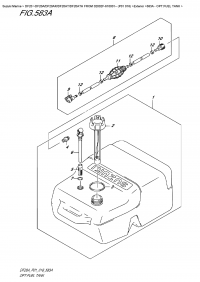 583A  -  Opt:fuel  Tank (583A - :  )