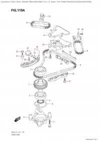119A - Timing Chain  (Df225T,Df225Z,Df250T,Df250Z) (119A -   (Df225T, Df225Z, Df250T, Df250Z))