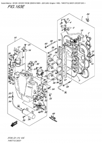 163E  -  Throttle Body  (Df225T  E01) (163E -   (Df225T E01))