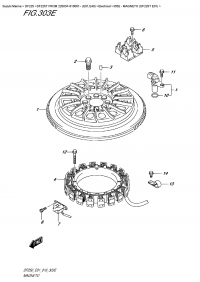 303E  -  Magneto (Df225T  E01) (303E -  (Df225T E01))
