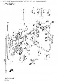 322G  -  Harness (Df225Z  E01) (322G -   (Df225Z E01))