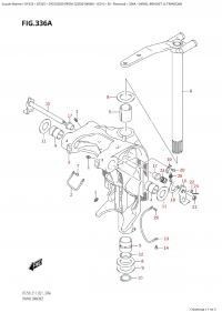 336A - Swivel Bracket (L-Transom) (336A -   (L-Transom))