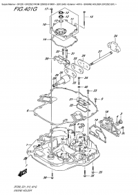 401G  -  Engine Holder  (Df225Z  E01) (401G -   (Df225Z E01))