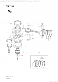 116A - Crankshaft (116A - )