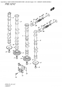 121C  -  Camshaft (Df250T)(Df250Z) (121C -   (Df250T) (Df250Z))