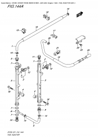 144A  -  Fuel  Injector  (E01) (144A -   (E01))