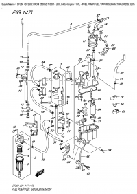 147L  -  Fuel  Pump/fuel  Vapor  Separator  (Df250Z  E01) (147L -   /    (Df250Z E01))
