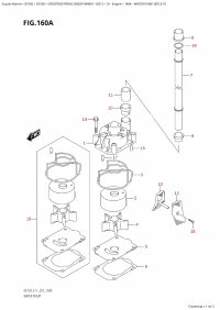 160A - Water Pump (E01,E11) (160A -   (E01, E11))