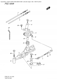 164A  -  Throttle Rod (164A -  )