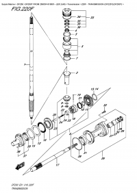 220F  -  Transmission   (Df225T)(Df250T) (220F -  (Df225T) (Df250T))