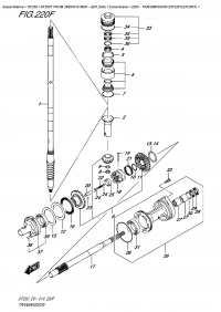 220F  -  Transmission   (Df225T)(Df250T) (220F -  (Df225T) (Df250T))