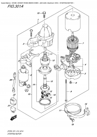 301A  -  Starting Motor (301A -  )