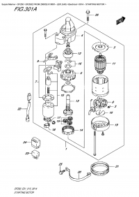 301A  -  Starting Motor (301A -  )