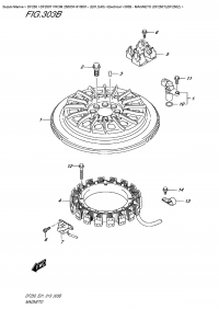 303B  -  Magneto (Df250T)(Df250Z) (303B -  (Df250T) (Df250Z))
