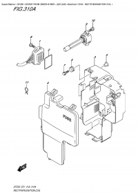 310A  -  Rectifier/ignition  Coil (310A -  /  )