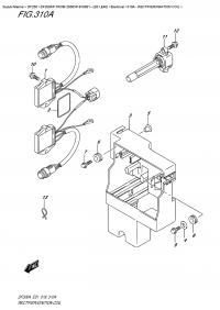 310A  -  Rectifier/ignition  Coil (310A -  /  )