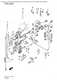 322C  -  Harness (Df250T)(Df250Z) (322C -   (Df250T) (Df250Z))