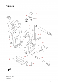 335B - Clamp Bracket (X-Transom,Xx-Transom) (335B -   (X-Transom, Xx-Transom))