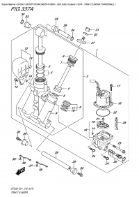 337A  -  Trim  Cylinder  Transom(L) (337A -   Transom (L))