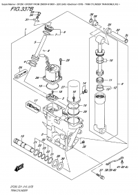 337B  -  Trim Cylinder  Transom(X,xx) (337B -   Transom (X, xx))