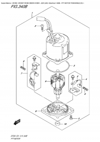 340B  -  Ptt  Motor  Transom(X,xx) (340B -   Transom (X, xx))