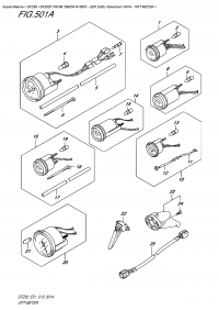 501A  -  Opt:meter (501A - : )