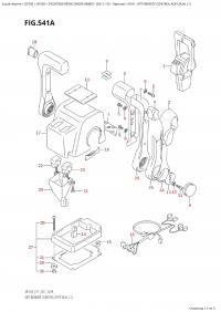 541A - Opt:remote  Control  Assy  Dual  (1) (541A - :     Dual (1))