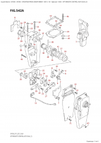 542A - Opt:remote  Control  Assy  Dual  (2) (542A - :     Dual (2))