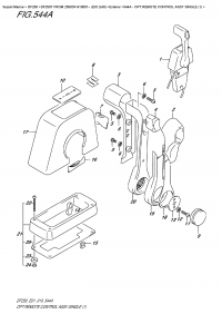 544A  -  Opt:remote  Control  Assy  Single  (1) (544A -    ,  (1))