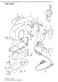 544A  -  Opt:remote  Control  Assy  Single  (1) (544A -    ,  (1))