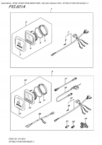 601A  -  Opt:multi  Function  Gauge  (1) (601A - : multi Function Gauge (1))