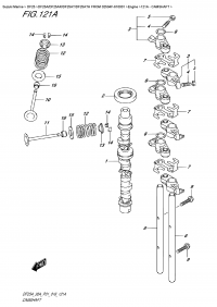 121A - Camshaft (121A -  )